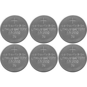 Sada 6 lithium baterií CR2032 Star Trading