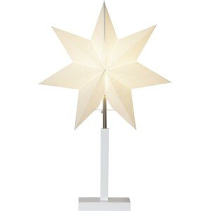 Vánoční světelná dekorace výška 52 cm Star Trading Karo - bílá