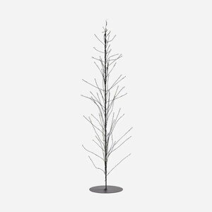 Svítící kovový vánoční stromeček výška 60 cm GLOW House Doctor - černý