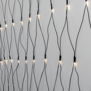 Venkovní světelný LED řetěz 160 světýlek 2x2 m Star Trading Cripsy Ice - černý
