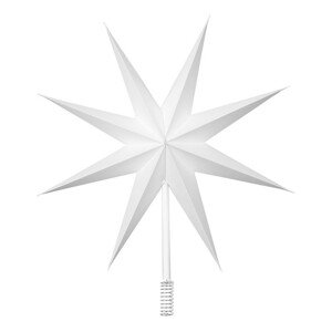Vánoční špička na stromeček průměr 30 cm Broste TOP STAR - bílá