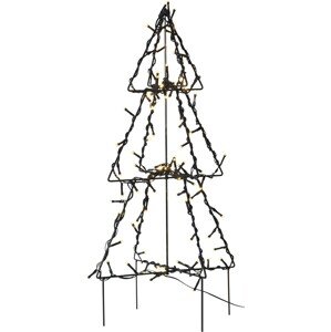 Venkovní vánoční světelná dekorace výška 50 cm Star Trading Foldy - černá