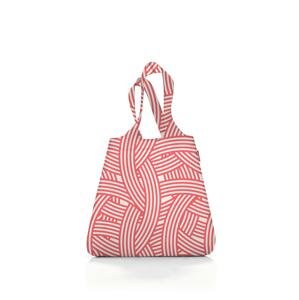 Reisenthel Skládací taška Mini Maxi Shopper Zebra růžová