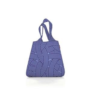 Reisenthel Skládací taška Mini Maxi Shopper Zebra fialová
