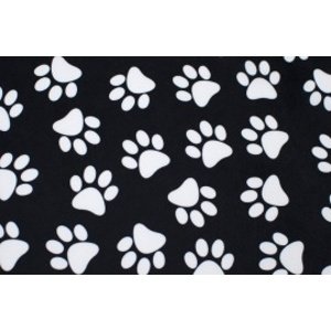 Pelíšek pro psa Purtex Lilly Rozměr: 50x45 cm, Varianta: černo-bílý